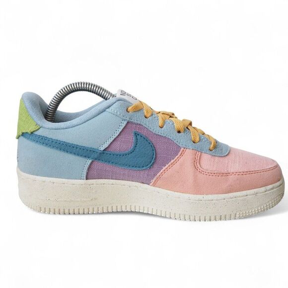 Nike Air Force 1 Low '07 LV8 Next Nature Sun Club Youth 7 Women's 8.5 DM0984-700 - Picture 7 of 11